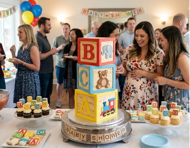 Storybooks & Blocks Shower